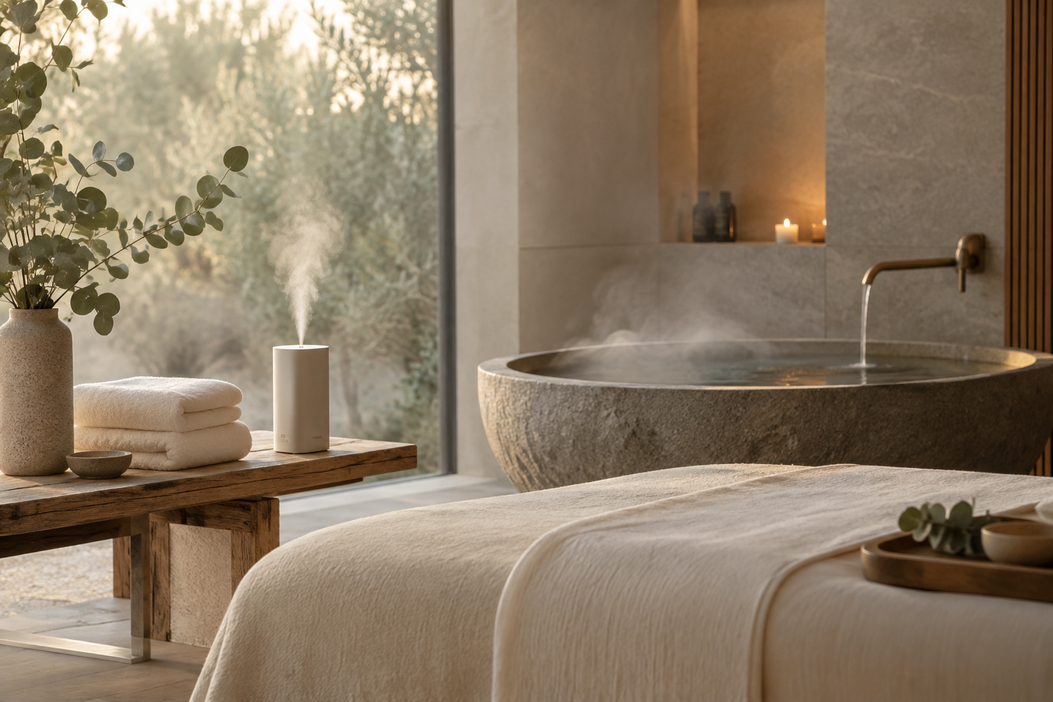 Spa ve sağlıklı yaşam mekanı